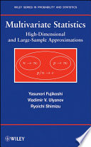 Multivariate statistics : high-dimensional and large-sample approximations [E-Book] /