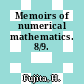 Memoirs of numerical mathematics. 8/9.