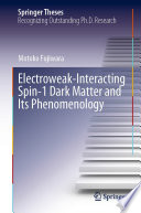 Electroweak-Interacting Spin-1 Dark Matter and Its Phenomenology [E-Book] /
