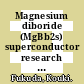 Magnesium diboride (MgBb2s) superconductor research / [E-Book]