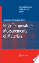 High-Temperature Measurements of Materials [E-Book] /
