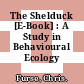 The Shelduck [E-Book] : A Study in Behavioural Ecology /