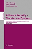 Software Security - Theories and Systems [E-Book] : Second Mext-WSF-JSPS International Symposium, ISSS 2003, Tokyo, Japan, November 4-6, 2003 /