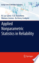 Applied Nonparametric Statistics in Reliability [E-Book] /