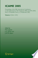ICAME 2005 [E-Book] : Proceedings of the 28th International Conference on the Applications of the Mössbauer Effect (ICAME 2005) held in Montpellier, France, 4–9 September 2005, Volume I (Part I–II/V) /