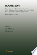 ICAME 2005 [E-Book] : Proceedings of the 28th International Conference on the Applications of the Mössbauer Effect (ICAME 2005) held in Montpellier, France, 4–9 September 2005 Volume II (Part III–V/V) /