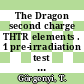 The Dragon second charge THTR elements . 1 pre-irradiation test data of melted kernals and coated particles [E-Book]