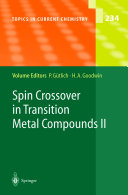 Spin Crossover in Transition Metal Compounds II [E-Book] /