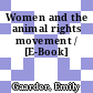 Women and the animal rights movement / [E-Book]