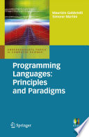 Programming Languages: Principles and Paradigms [E-Book] /