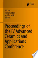 Proceedings of the IV Advanced Ceramics and Applications Conference [E-Book] /