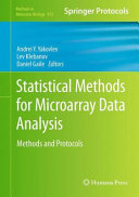 Statistical Methods for Microarray Data Analysis [E-Book] : Methods and Protocols /