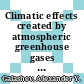 Climatic effects created by atmospheric greenhouse gases / [E-Book]
