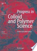 Surface and colloid science [E-Book] /