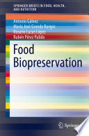 Food Biopreservation [E-Book] /