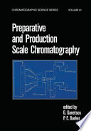 Preparative and production scale chromatography.