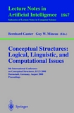 Conceptual Structures: Logical, Linguistic, and Computational Issues [E-Book] : 8th International Conference on Conceptual Structures, ICCS 2000 Darmstadt, Germany, August 14-18, 2000 Proceedings /