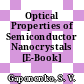 Optical Properties of Semiconductor Nanocrystals [E-Book] /