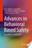 Advances in Behavioral Based Safety [E-Book] : Proceedings of HSFEA 2020 /
