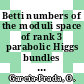 Betti numbers of the moduli space of rank 3 parabolic Higgs bundles [E-Book] /