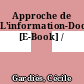 Approche de L'information-Documentation [E-Book] /