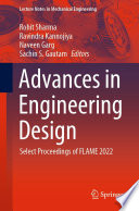 Advances in Engineering Design [E-Book] : Select Proceedings of FLAME 2022 /