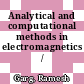 Analytical and computational methods in electromagnetics / [E-Book]