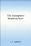 The Atmospheric boundary layer /