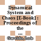 Dynamical System and Chaos [E-Book] : Proceedings of the Sitges Conference on Statistical Mechanics Sitges, Barcelona/Spain September 5–11, 1982 /