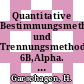 Quantitative Bestimmungsmethoden und Trennungsmethoden. 6B,Alpha. Elemente der sechsten Nebengruppe: Chrom.