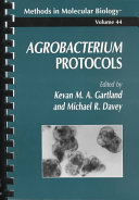Agrobacterium protocols.