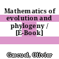 Mathematics of evolution and phylogeny / [E-Book]