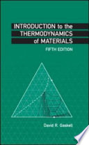 Introduction to the thermodynamics of materials /