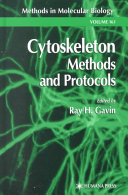 Cytoskeleton methods and protocols /