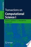Transactions on Computational Science I [E-Book] /