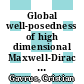 Global well-posedness of high dimensional Maxwell-Dirac for small critical data [E-Book] /