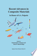 Recent Advances in Composite Materials [E-Book] : In Honor of S.A. Paipetis /
