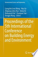 Proceedings of the 5th International Conference on Building Energy and Environment [E-Book] /