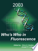 Who’s Who in Fluorescence 2003 [E-Book] /