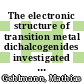 The electronic structure of transition metal dichalcogenides investigated by angle-resolved photoemission spectroscopy [E-Book] /