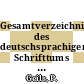 Gesamtverzeichnis des deutschsprachigen Schrifttums (GV) 1700 - 1910 Vol 0005 : Anw - Arw.