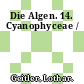 Die Algen. 14. Cyanophyceae /