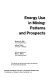 Energy use in mining : patterns and prospects /