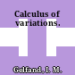 Calculus of variations.