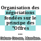Organisation des négociations fondées sur le principe des "Offres et requêtes" dans le cadre de l'AGCS [E-Book] : Services environnementaux /