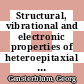 Structural, vibrational and electronic properties of heteroepitaxial C60(111) films grown on GeS(001) /