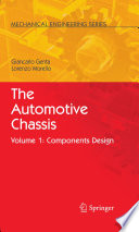 The Automotive Chassis [E-Book] : Vol. 1: Components Design /