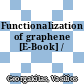 Functionalization of graphene [E-Book] /