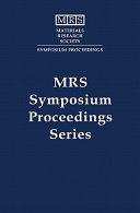 Materials for smart systems. 2 : symposium held December 2-5, 1996, Boston, Massachusetts, USA : [1996 MRS fall meeting] /