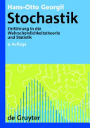 Stochastik : Einführung in die Wahrscheinlichkeitstheorie und Statistik /